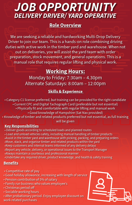 portrait image of WE'RE HIRING!