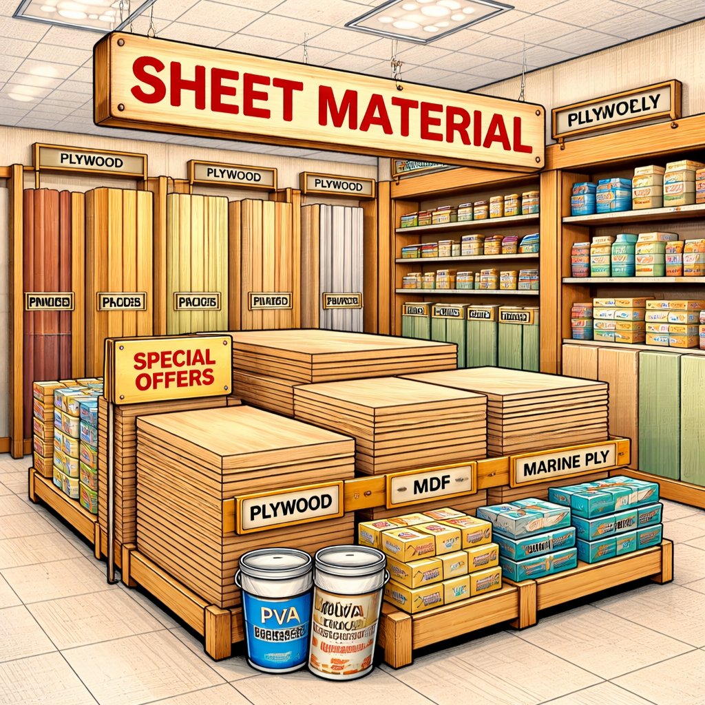 Totton Timber Product Sheet Materials line