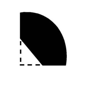 Product photograph of CRN6017  21 X 21 X 2400MM PINE QUADRANT 