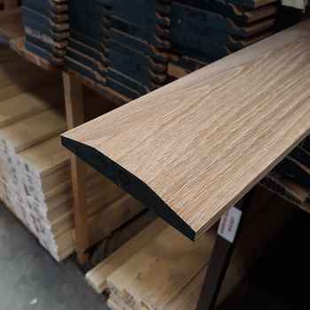 Product photograph of 25 x 138mm Door Threshold American White Oak Door Threshold