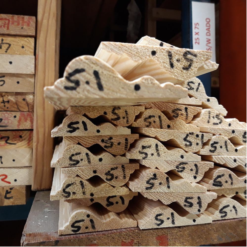 Image of 25 x 75mm Dado Rail PEFC