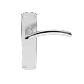 Sub image of Carlisle SEROZZETTA TRES Lever on Backplate SATIN CHROME  number 3 in the gallery of images