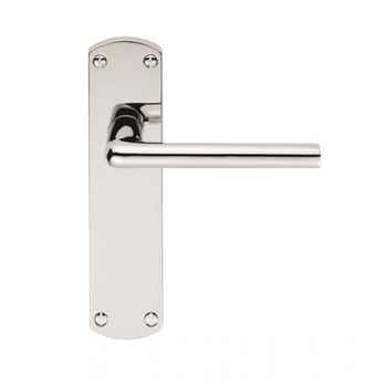Product photograph of Carlisle SEROZZETTA UNO Lever on Backplate CHROME 