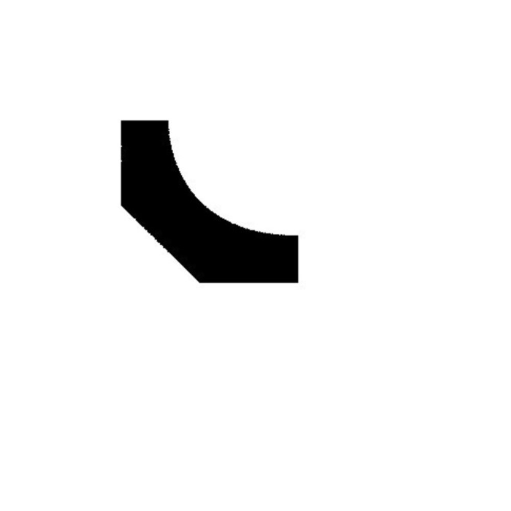 Image of Dark Hardwood Scotia 2400mm