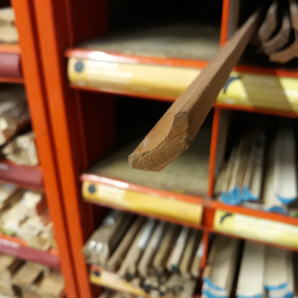 Product photograph of Dark Hardwood Scotia 2400mm 