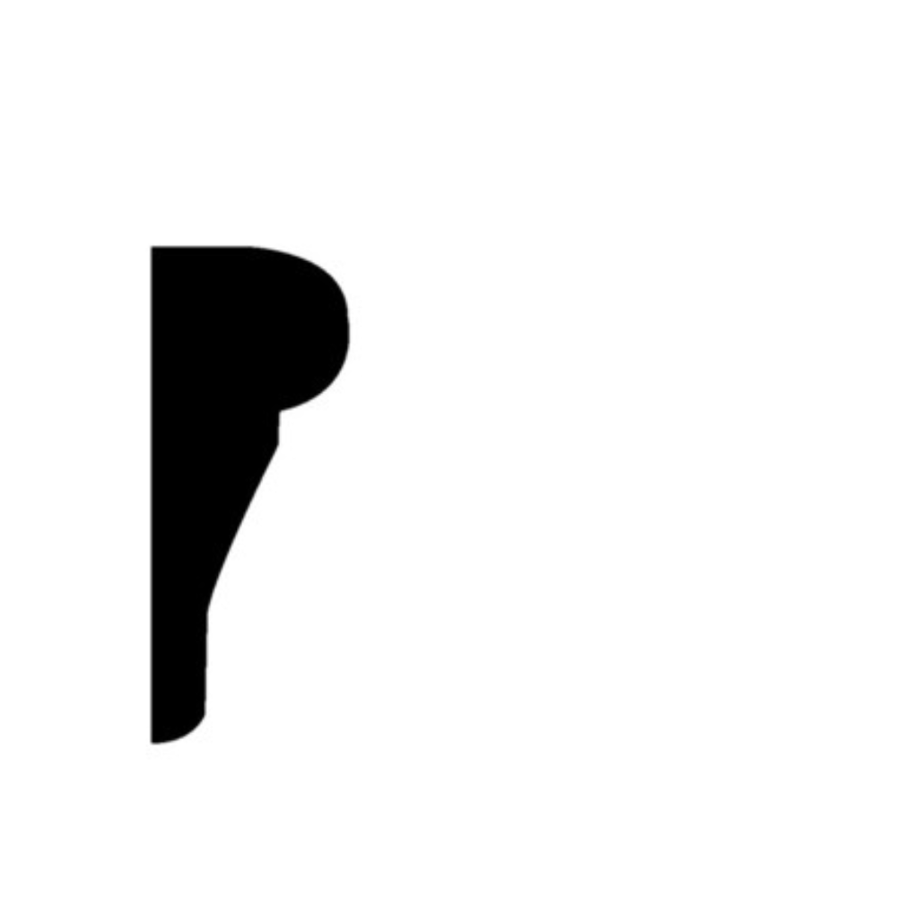 Image of DEC2004  15 x 32 x 2400mm Light Hardwood Broken Ogee