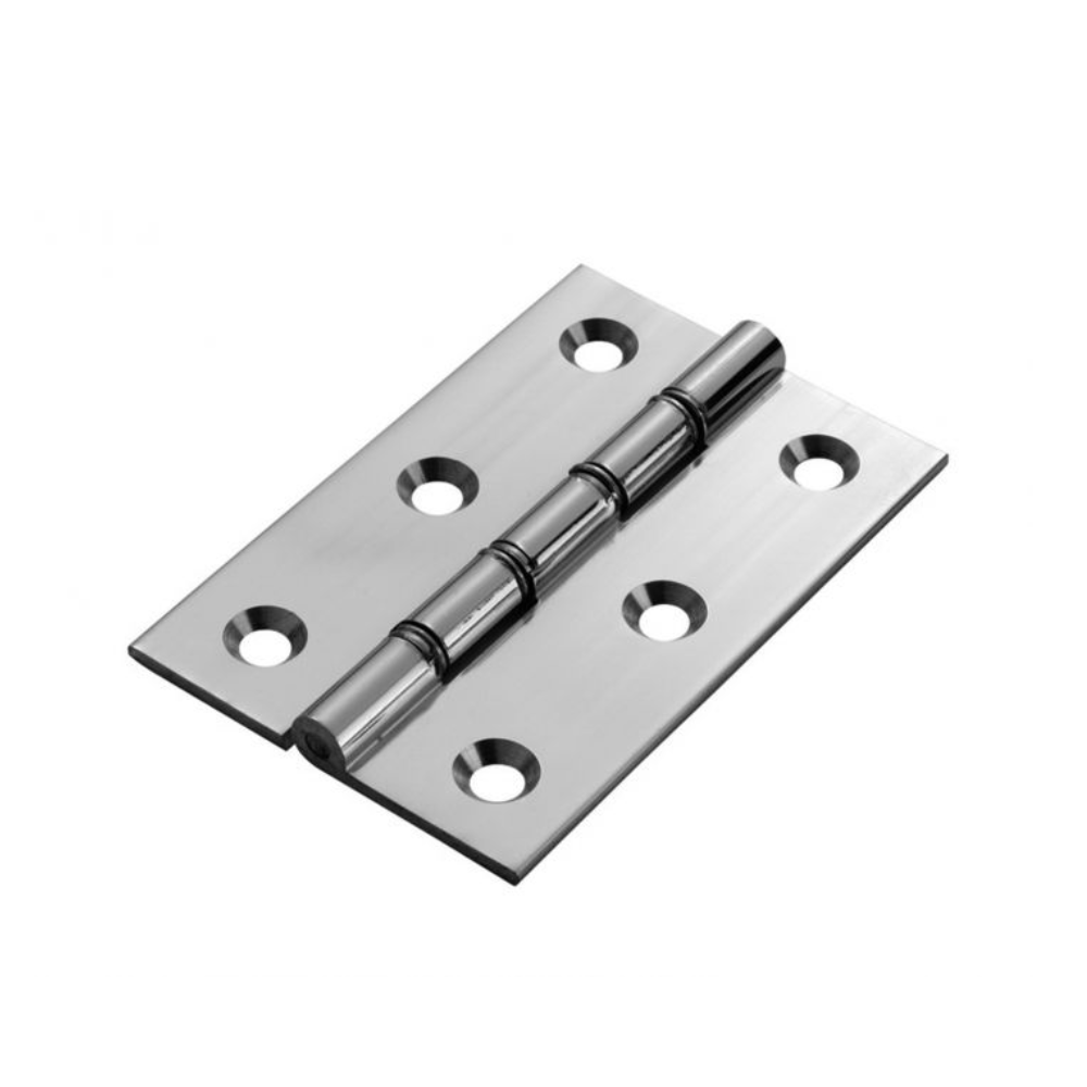 Sub image of Double Steel Washered Hinges Chrome number 2 in the gallery of images