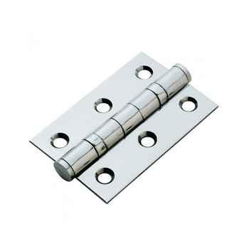 Sub image of Eurospec Ballbearing Fire Rated Butt Hinges Polished Chrome number 5 in the gallery of images