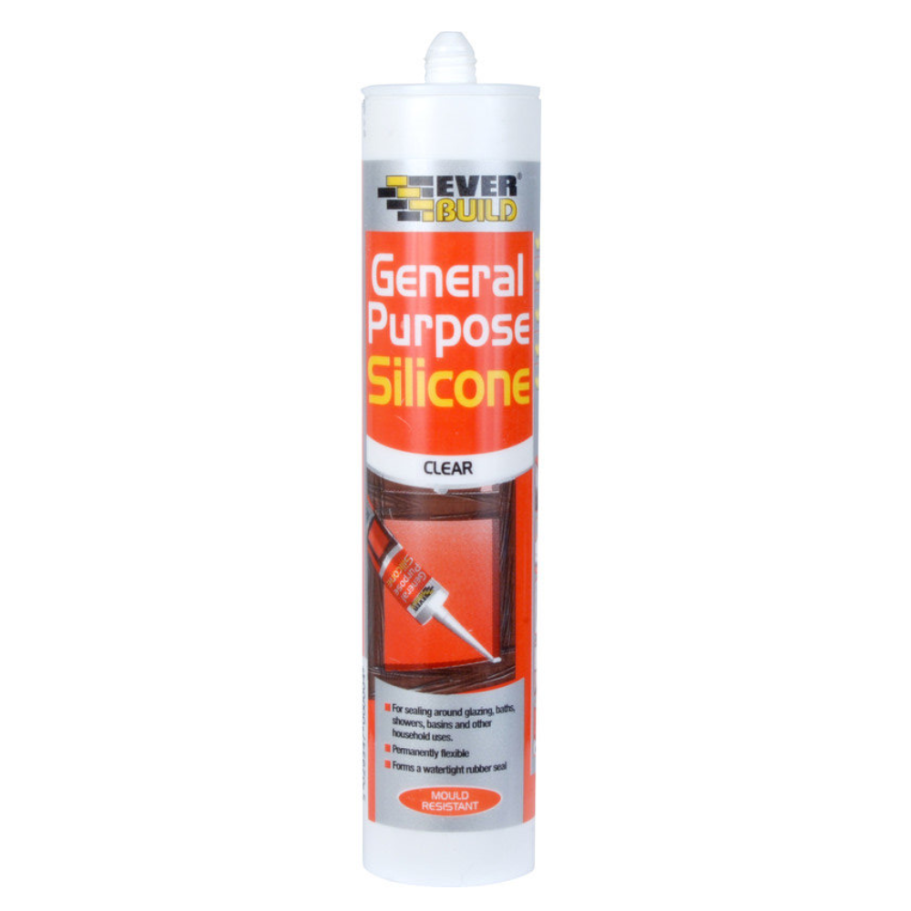 Image of Everbuild General Purpose Silicone 310ml