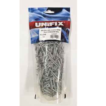 Product photograph of Galvanised Jagged Plasterboard Nails 1KG Pack 