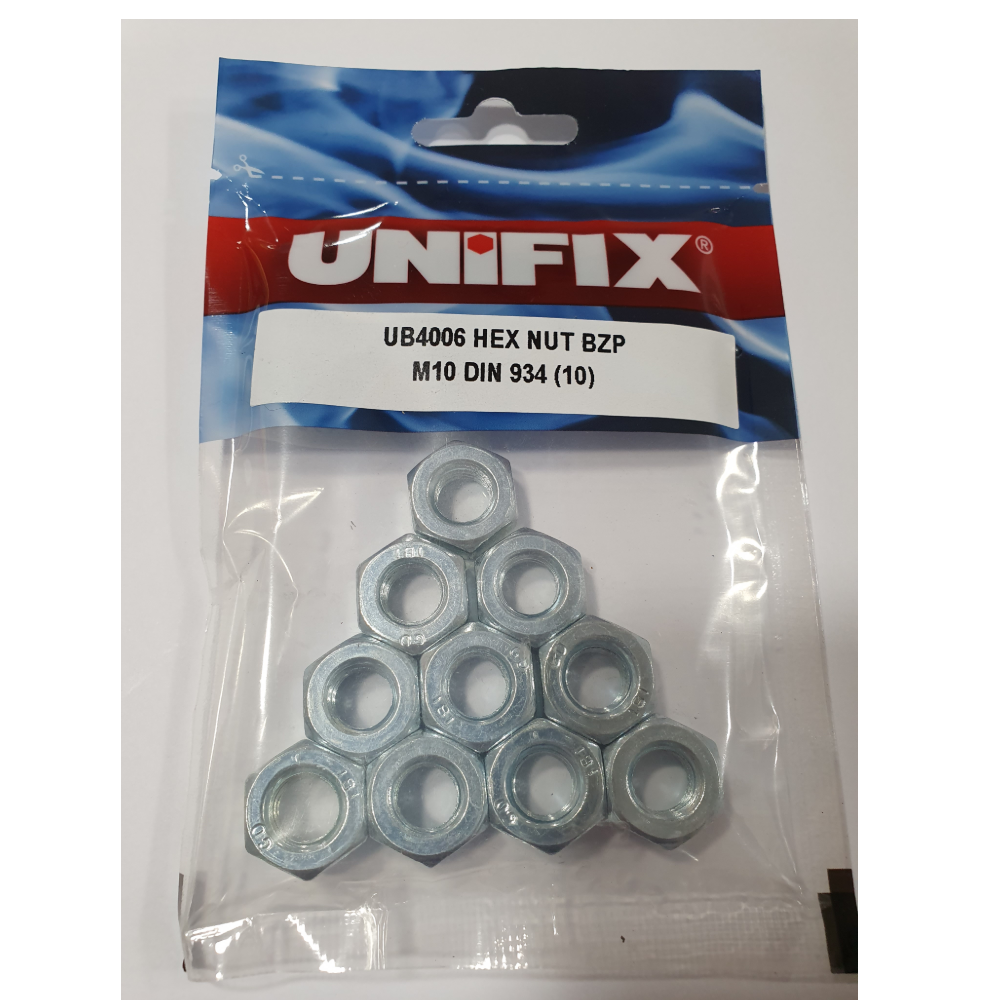 Sub image of Hex Nut BZP  number 2 in the gallery of images