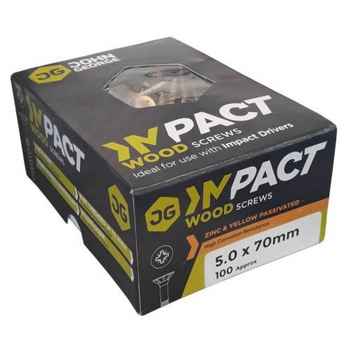 Product photograph of John George Impact Professional Wood Screw