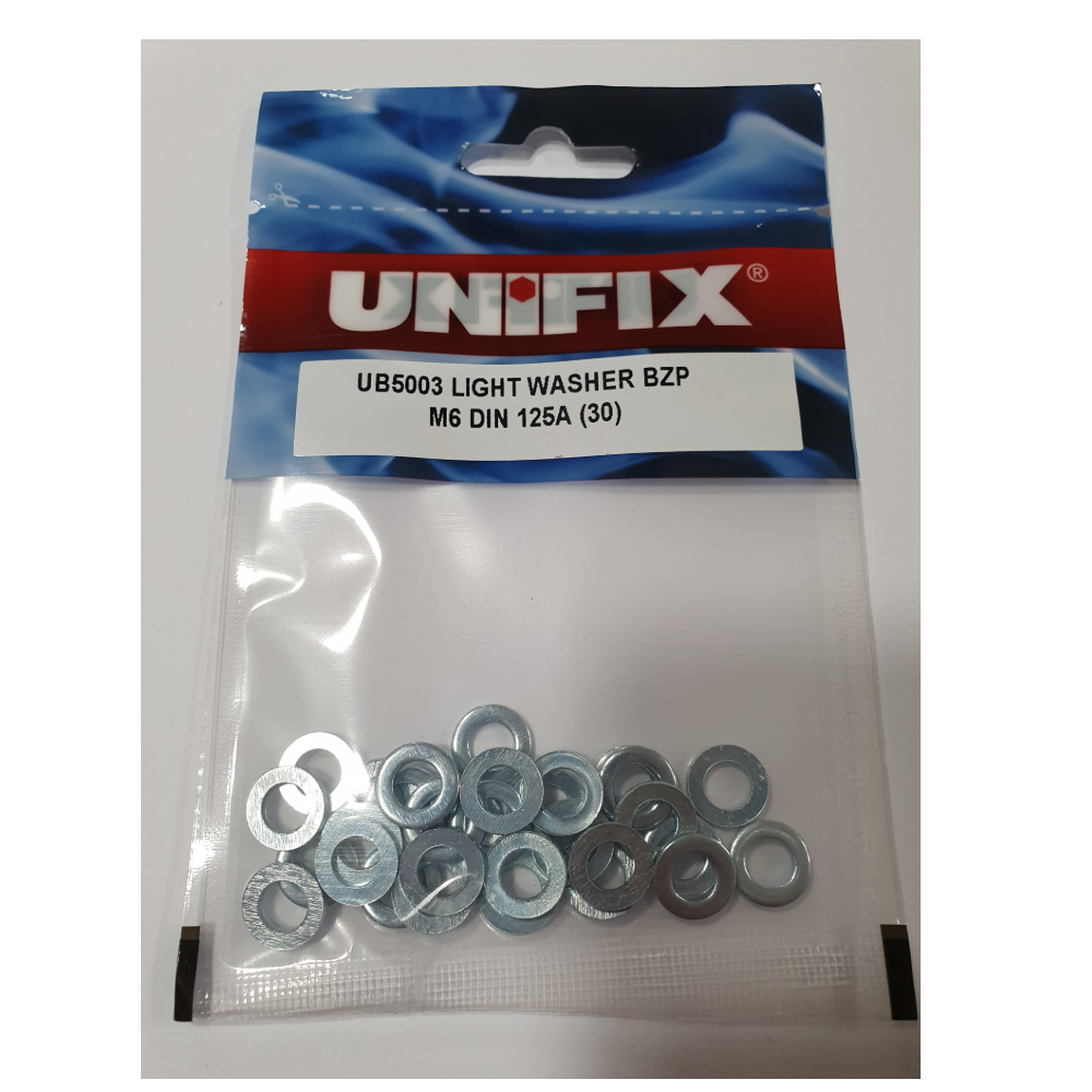 Product photograph of Light Washers BZP 