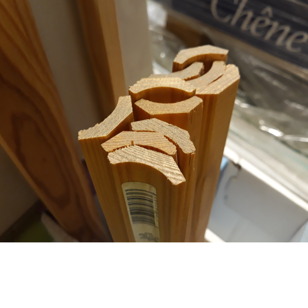 Product photograph of Mini Moulding 1200mm Pine Scotia 