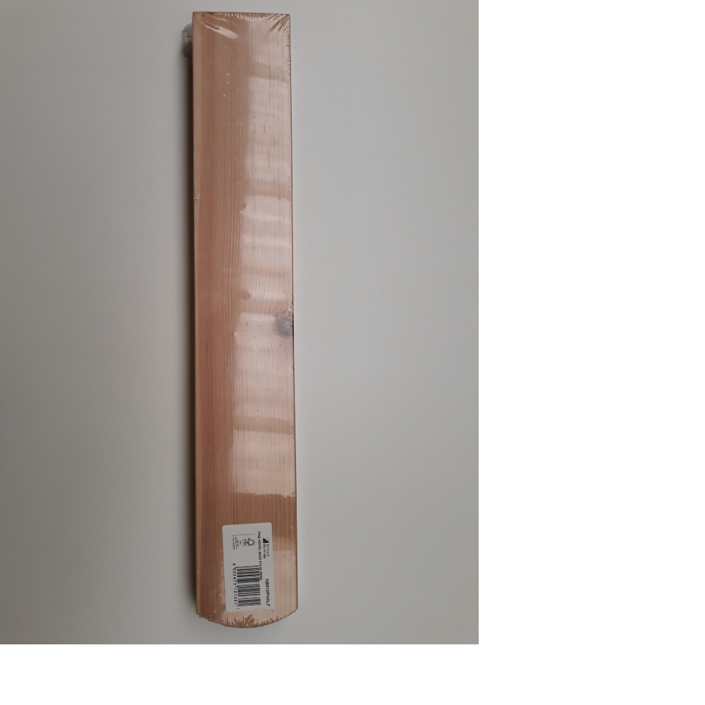 Image of NB510P Half Pine Newel Base 82mm 510 x 82 x 39mm