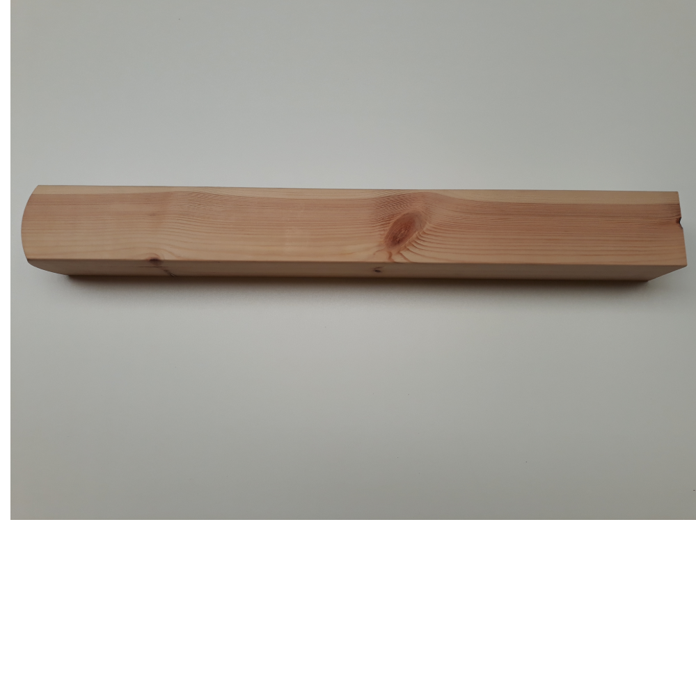 Image of NB700PU Pine Newel Base 82mm 700 x 82 x 82mm