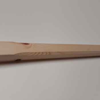 Product photograph of SCO90PU PINE STOP CHAMFER SPINDLE 900MM 32MM Pine Stop Chamfer Spindle (SCO90PU)