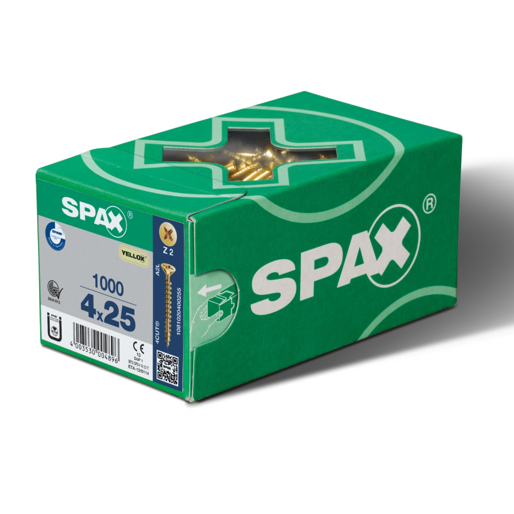 Sub image of Spax Pozidrive Screws  number 3 in the gallery of images