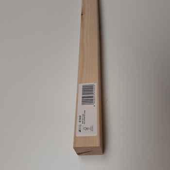 Product photograph of STKP Pine Square Spindle 900/32mm Pine Square Spindle