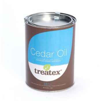 Product photograph of TREATEX Cedar Oil 2.5ltrs