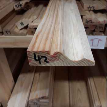 Sub image of Unsorted Redwood Ogee Skirting / Architrave 25 x 75mm Unsorted Redwood Ogee Architrave number 5 in the gallery of images