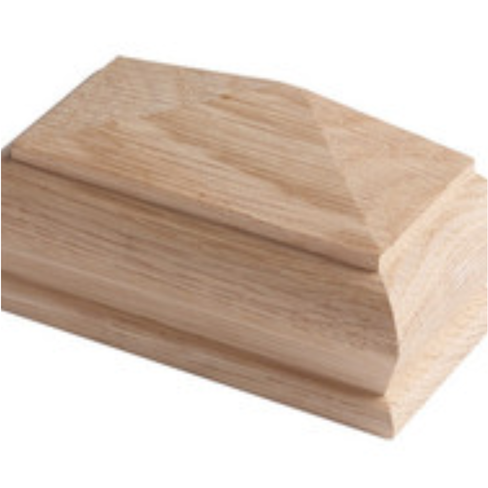 Image of WONC7HALF White Oak Pyramid Cap Half 50 x 115 x 57mm (90mm)