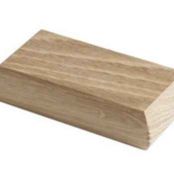 Product photograph of WONC8HALF White Oak Flat Cap Half 27 x 114 x 55mm (90mm) White Oak Flat Cap Half (WONC8HALF)