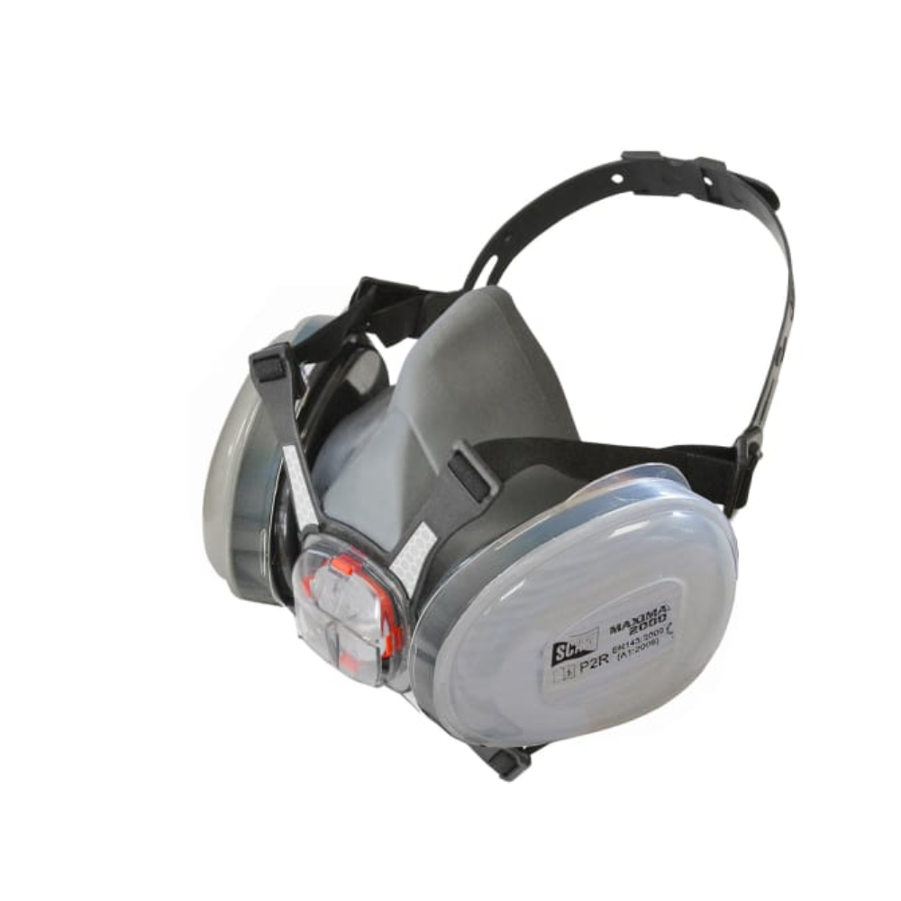 Scan Twin Half Mask Respirator +P2 Refills
