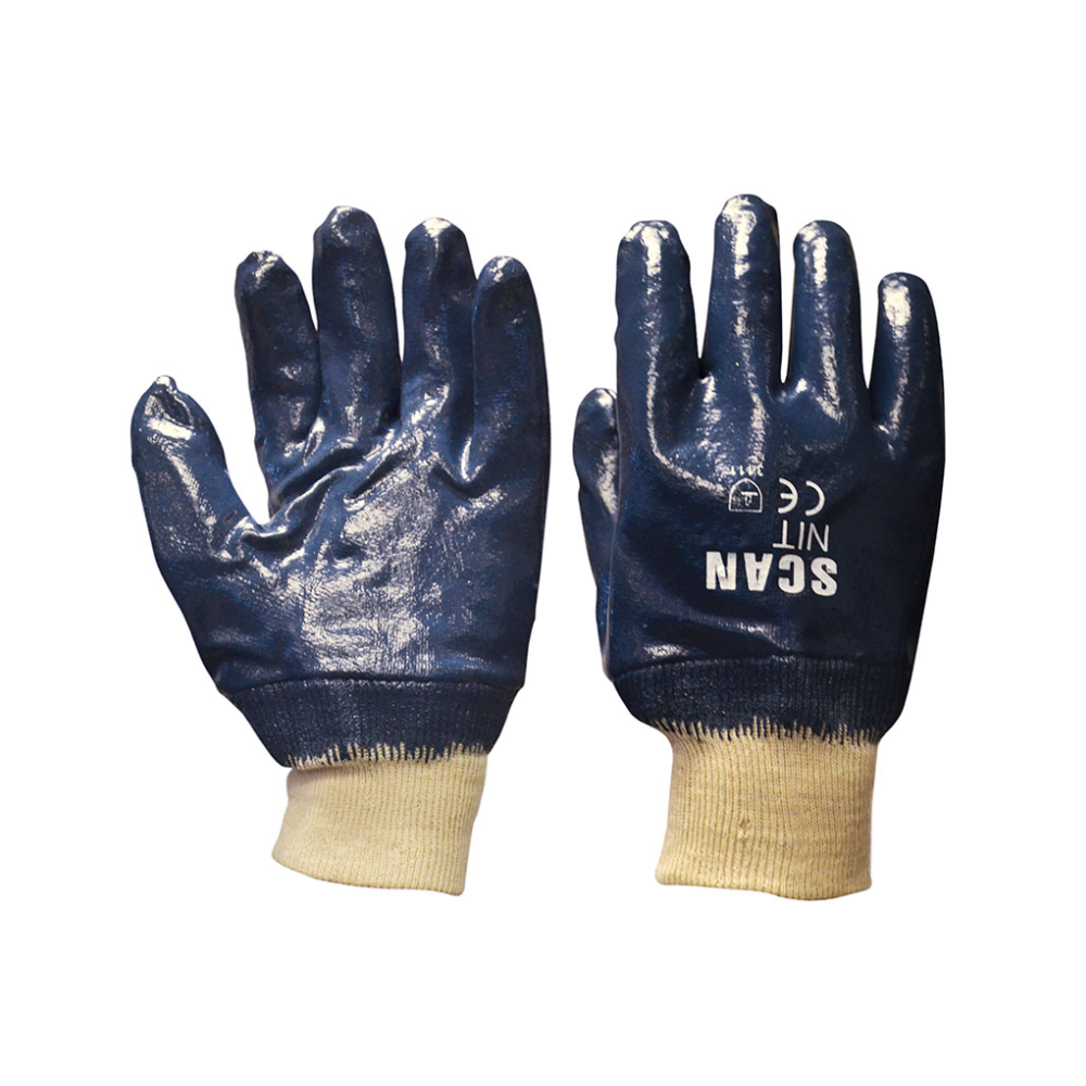 Scan Nitrile Heavy Duty Gloves