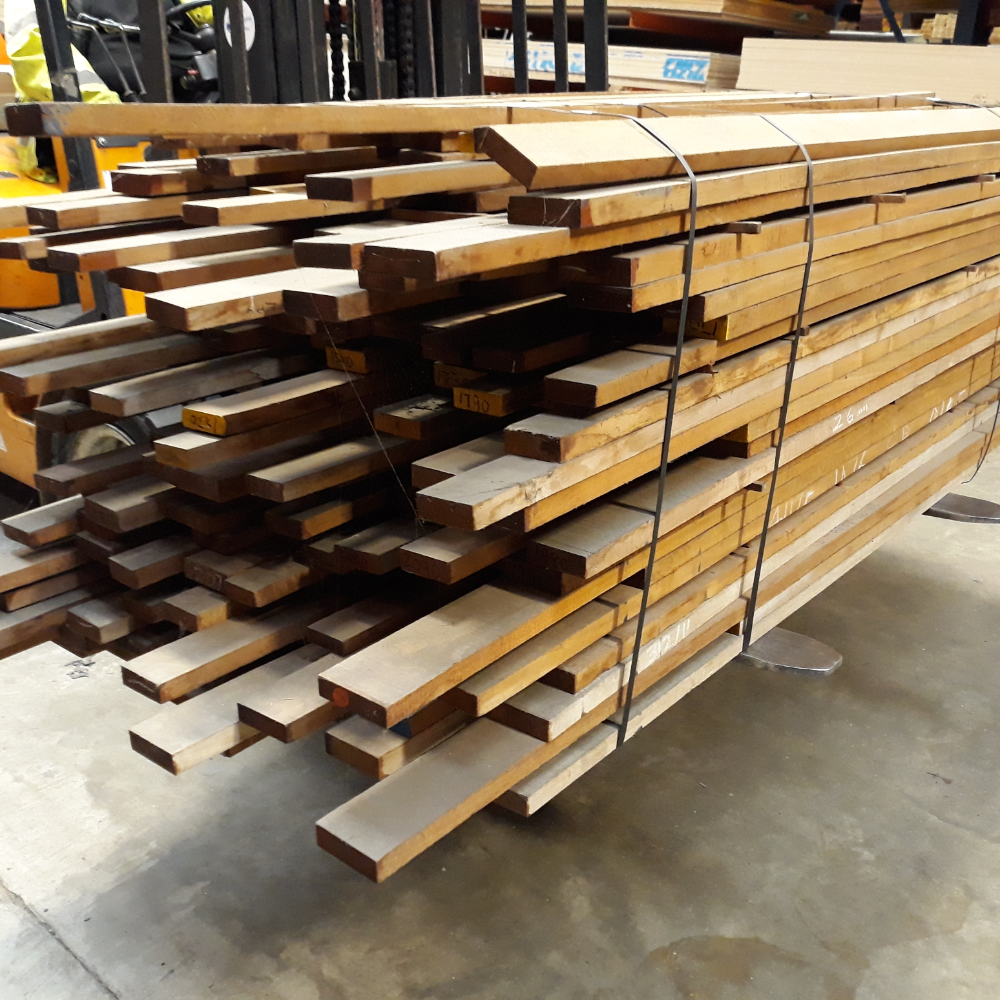 Product photograph of 26mm Sawn Teak (Short & Narrow) 