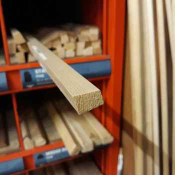 Sub image of WDW6009  12 x 15 x 2400mm Pine Chamfered Bead Chamfered Bead number 2 in the gallery of images