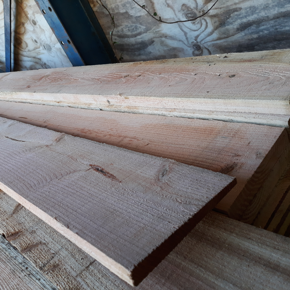 Sub image of 28 x 8 x 200 x 4800mm Douglas Fir Feather Edge 8" Douglas Fir Feather Edge number 2 in the gallery of images