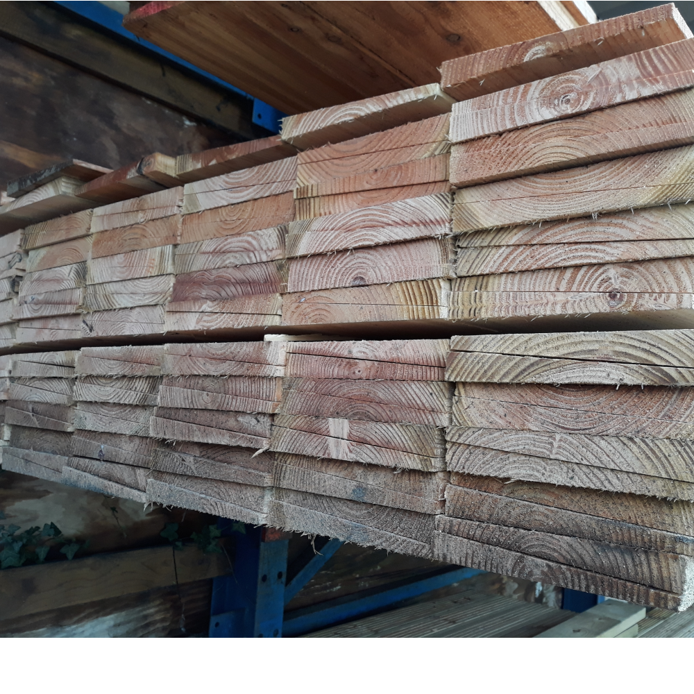 Image of 28 x 8 x 200 x 4800mm Douglas Fir Feather Edge
