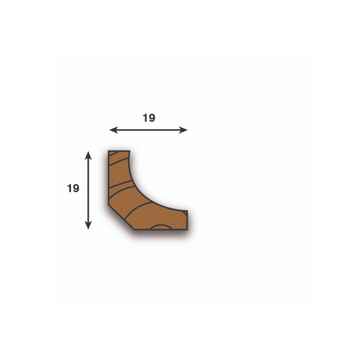 Product photograph of Parallel 19 x 19mm Oak Scotia (3.0m) 19 x 19mm Oak Scotia