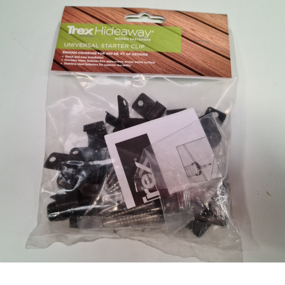Product photograph of Trex Grooved Deck Starter Clips starter clip