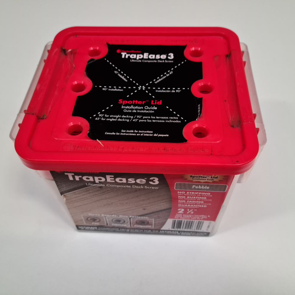 Product photograph of Trex Square Deck Screws Island Mist Square Deck Screws