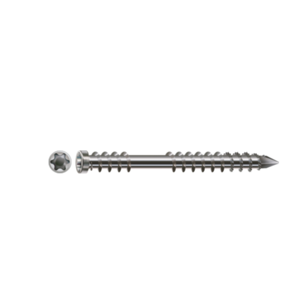 Image of SPAX 5 X 60MM A2 STAINLESS STEEL DECK SCREWS BOX OF 100