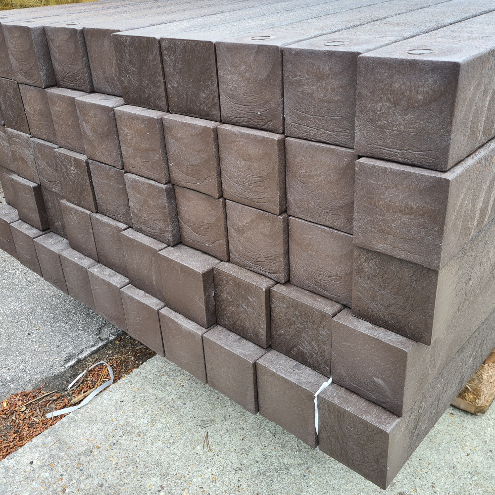Image of 100 x 100 x 3000mm Brown Composite Post