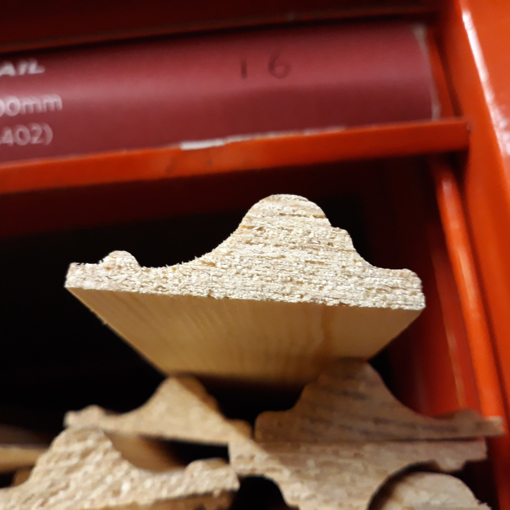 Sub image of DEC6011  15 x 45 x 2400mm Pine Dado Rail DEC6011 Pine Dado Rail number 2 in the gallery of images