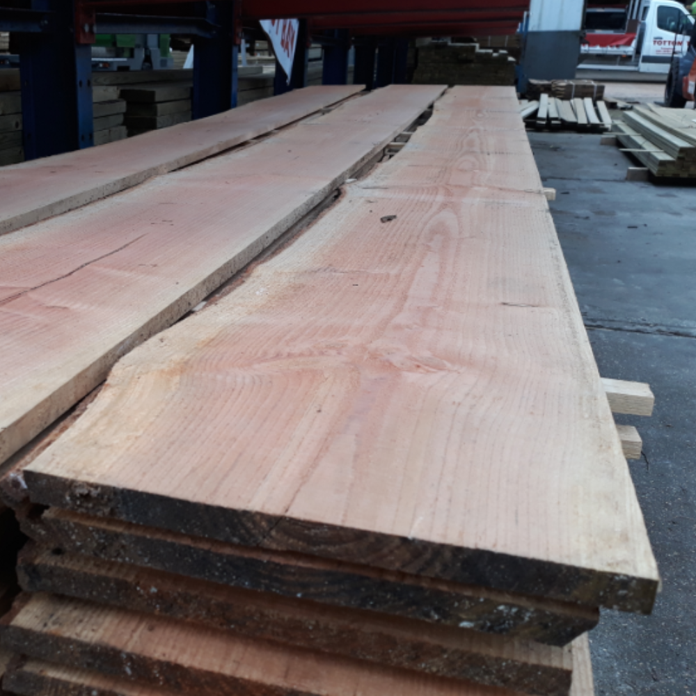 Image of 19 x 225mm Average Width Waney Edge Douglas Fir