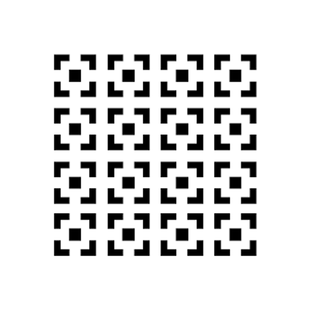 Image of Radiator Panel 1830 x 610 x 3mm Dakota Perfonet White Perforated MDF