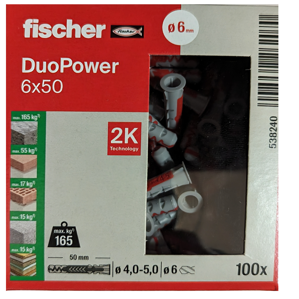Sub image of FISCHER DUOPOWER PLUG  number 2 in the gallery of images