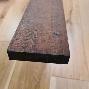 Product photograph of 22 x 94 x 4800mm Fin Size Brown Linax FSC