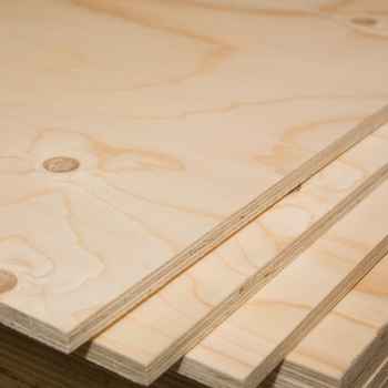 Product photograph of Finnish Spruce Plywood (Shuttering Plywood) FSC
