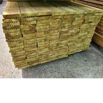 Sub image of 32 x 125 Decking UC3 Treated Grooved/Smooth  PEFC  number 2 in the gallery of images