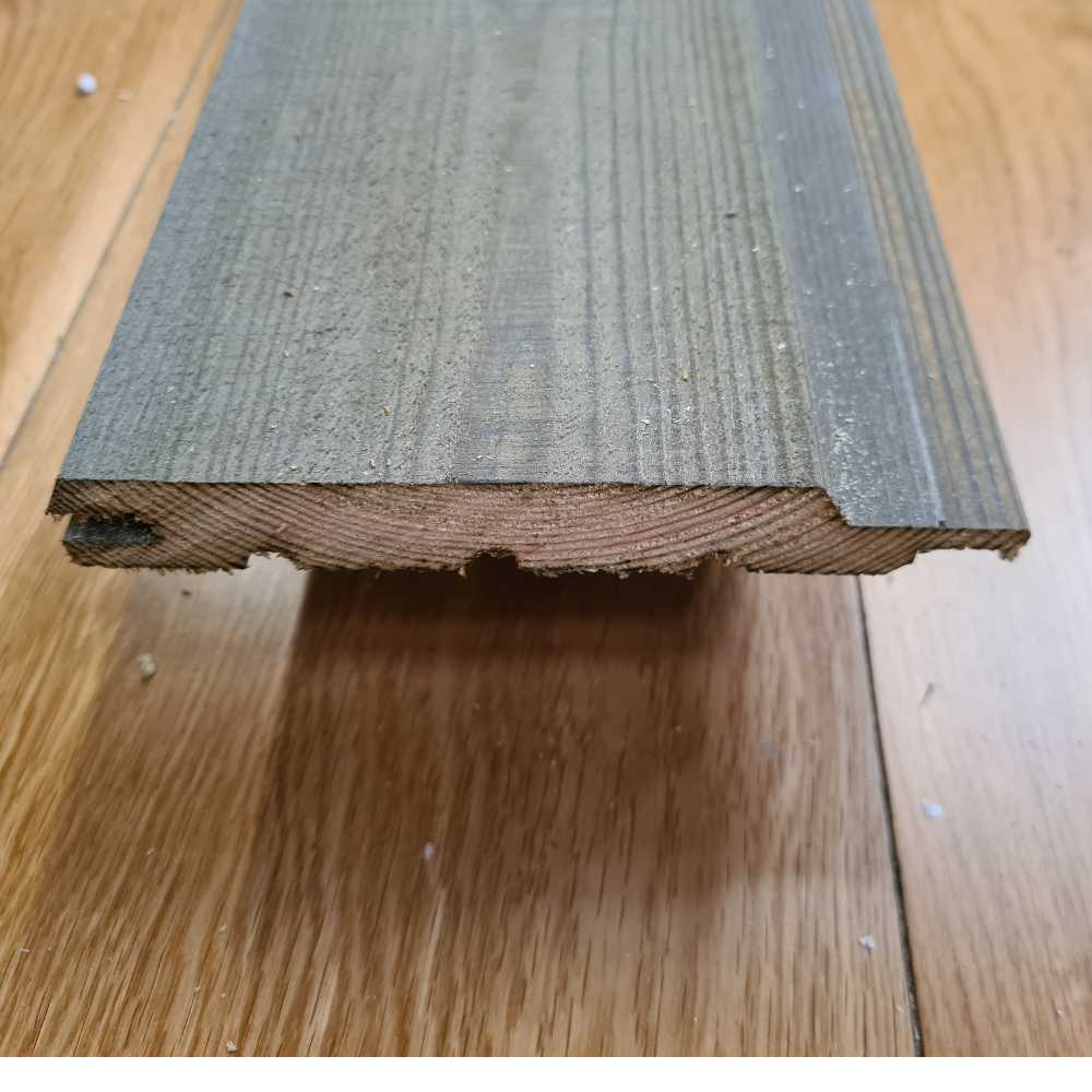 Image of 22 x 145mm Fin Size Grey Linax ETNA Cladding  *LTD*