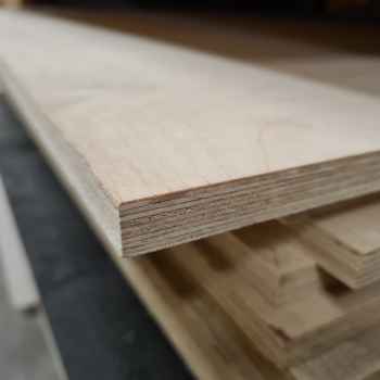 Product photograph of 1525 x 1525mm European Birch Plywood MR Interior **limited** 
