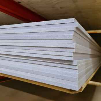 Product photograph of Pinboard 2440 x 1220 x 9mm Flame Retardant Polyester (sundeala replacement)