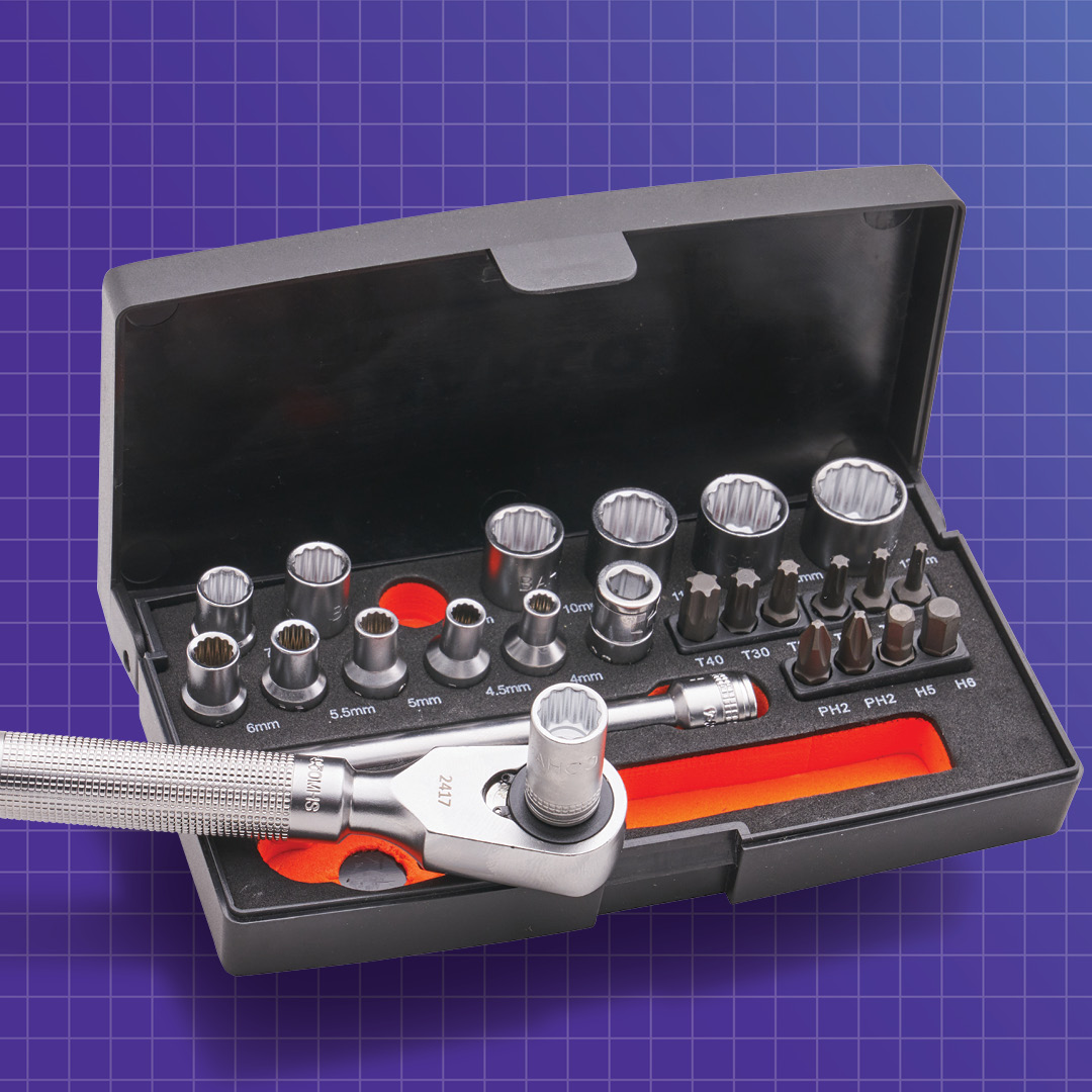 Product photograph of BAHCO - Special Edition 1/4" Socket Set 