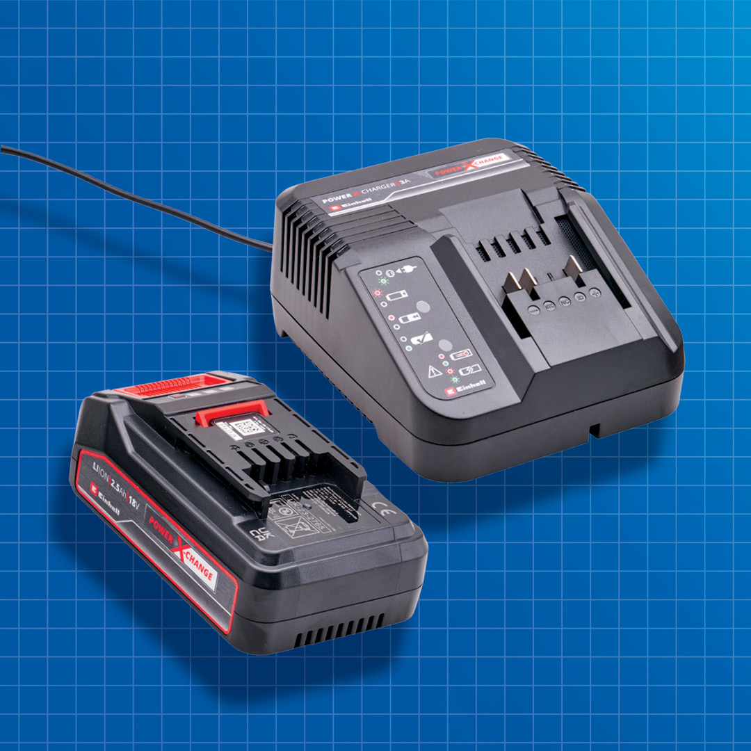 Product photograph of EINHELL Battery & Charger Starter Pack - 18V